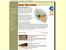 Tablet Screenshot of andoverflight.com